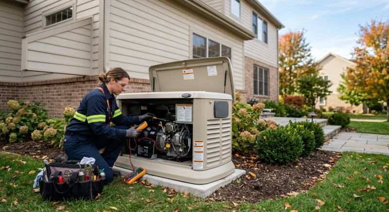 Standby Generator Installation in Roswell, GA